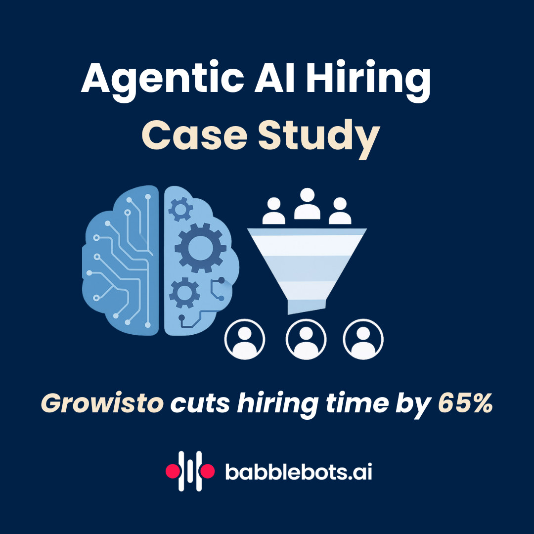 Growisto cuts recruitment cycle time with Babblebots AI-powered hiring